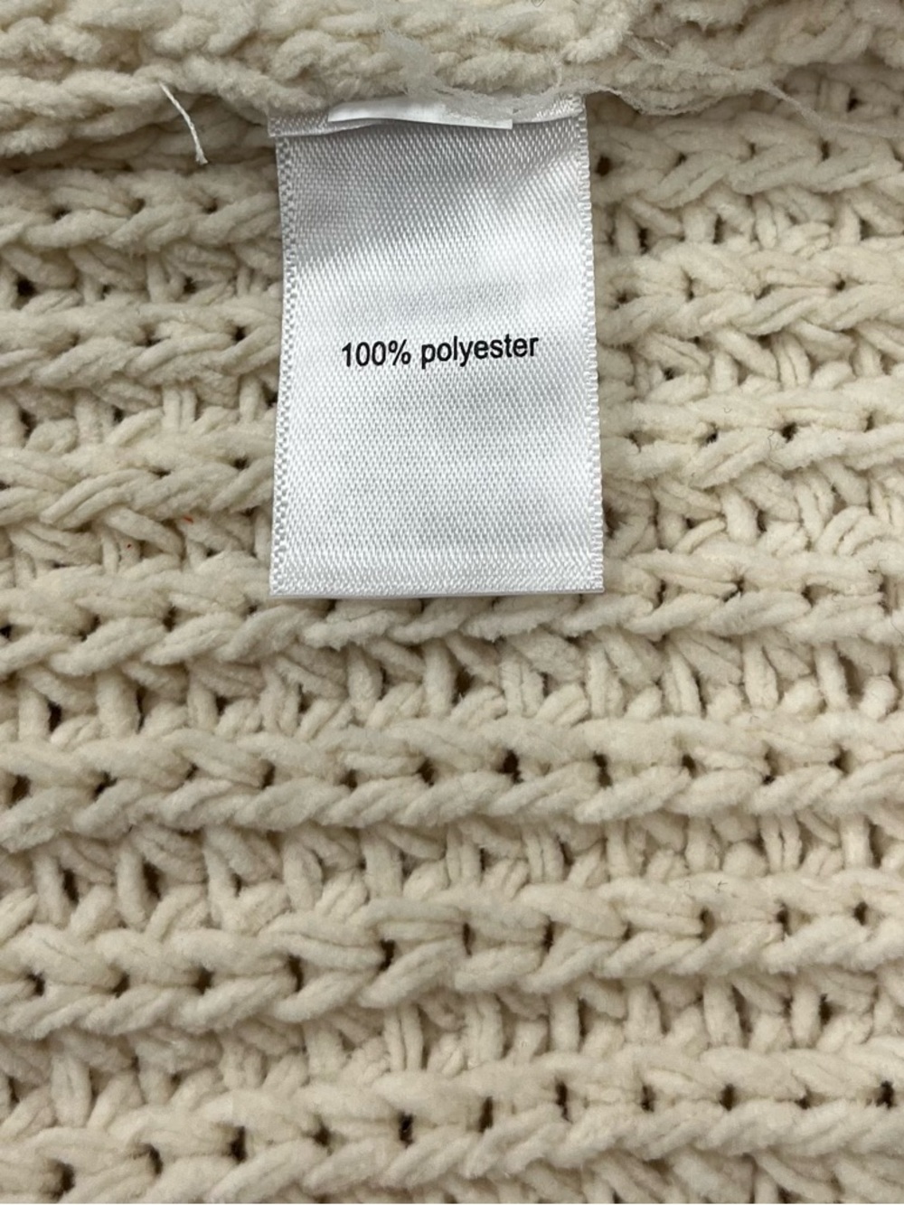 🎞️ Maurices Cream Crewneck Cable Knit Pullover Sweater | Women’s Sz Sm - Picture 6 of 7